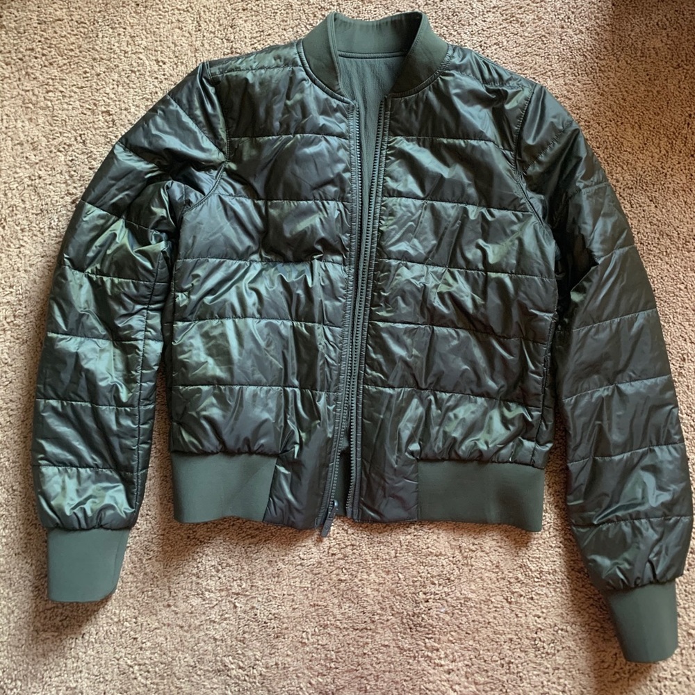 Lululemon reversible bomber jacket